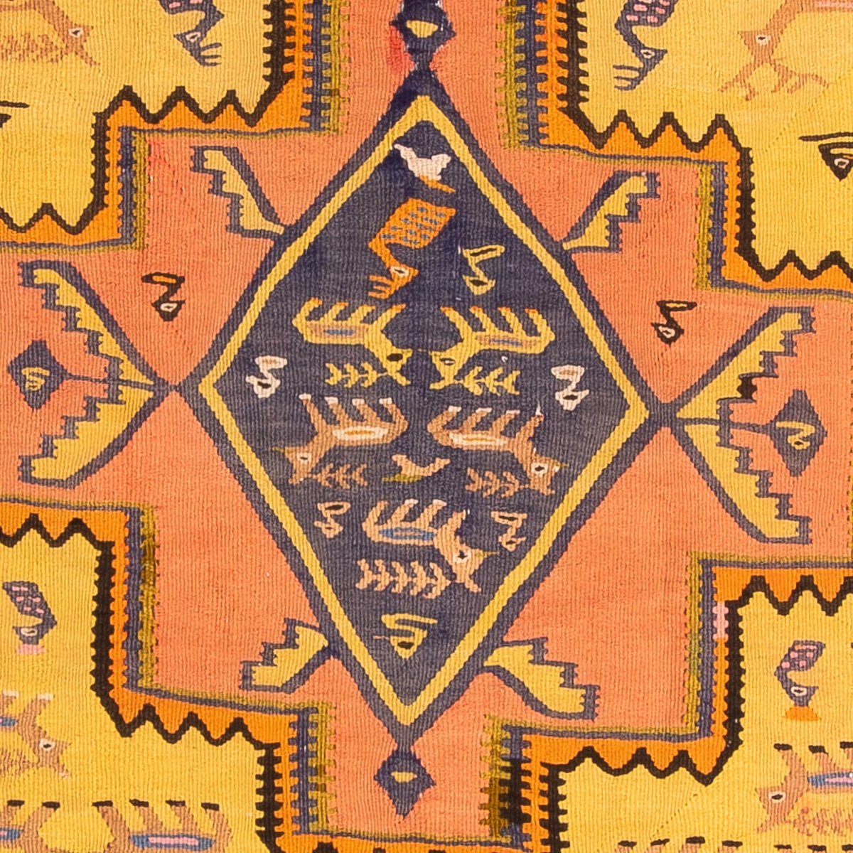 Runner Kelim Rug - Old - 280 x 147 cm - multicolored