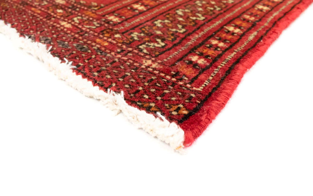 Runner Turkaman Rug - 100 x 50 cm - red