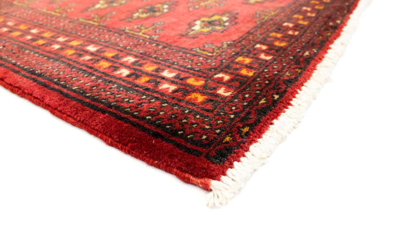 Runner Turkaman Rug - 100 x 50 cm - red