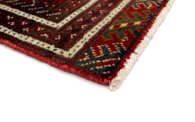Runner Turkaman Rug - 100 x 50 cm - red