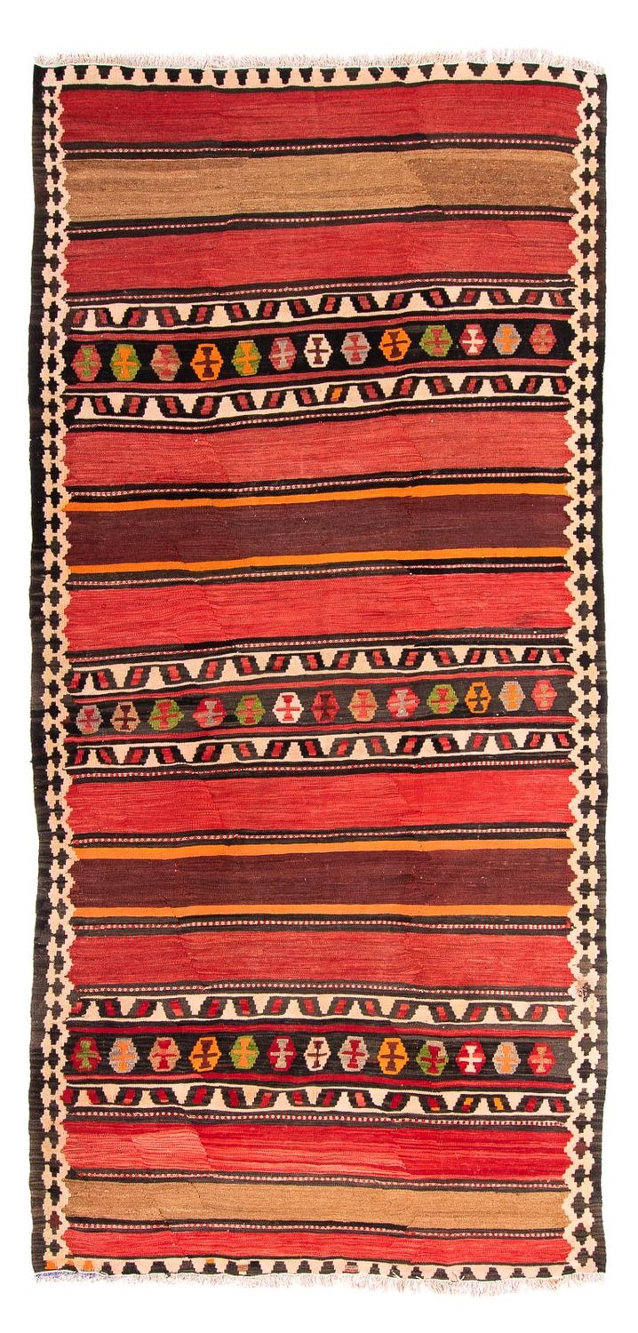 Runner Kelim Rug - Old - 300 x 145 cm - multicolored