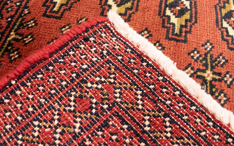 Runner Turkaman Rug - 100 x 50 cm - rust