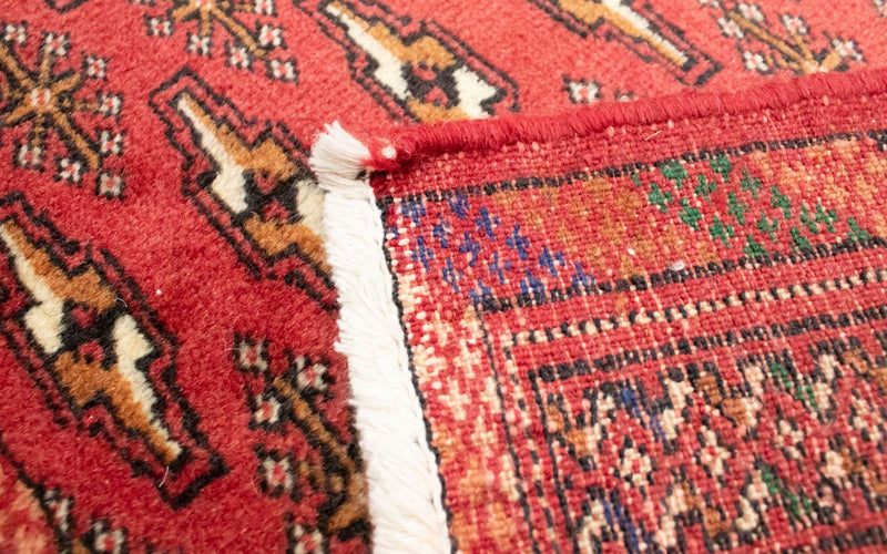 Runner Turkaman Rug - 100 x 50 cm - red