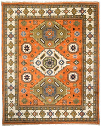 Oriental Rug - 304 x 249 cm - orange