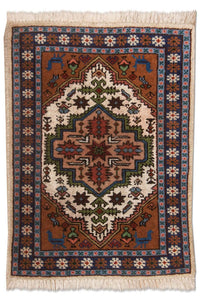 Perser Rug - Nomadic - 55 x 39 cm - light brown