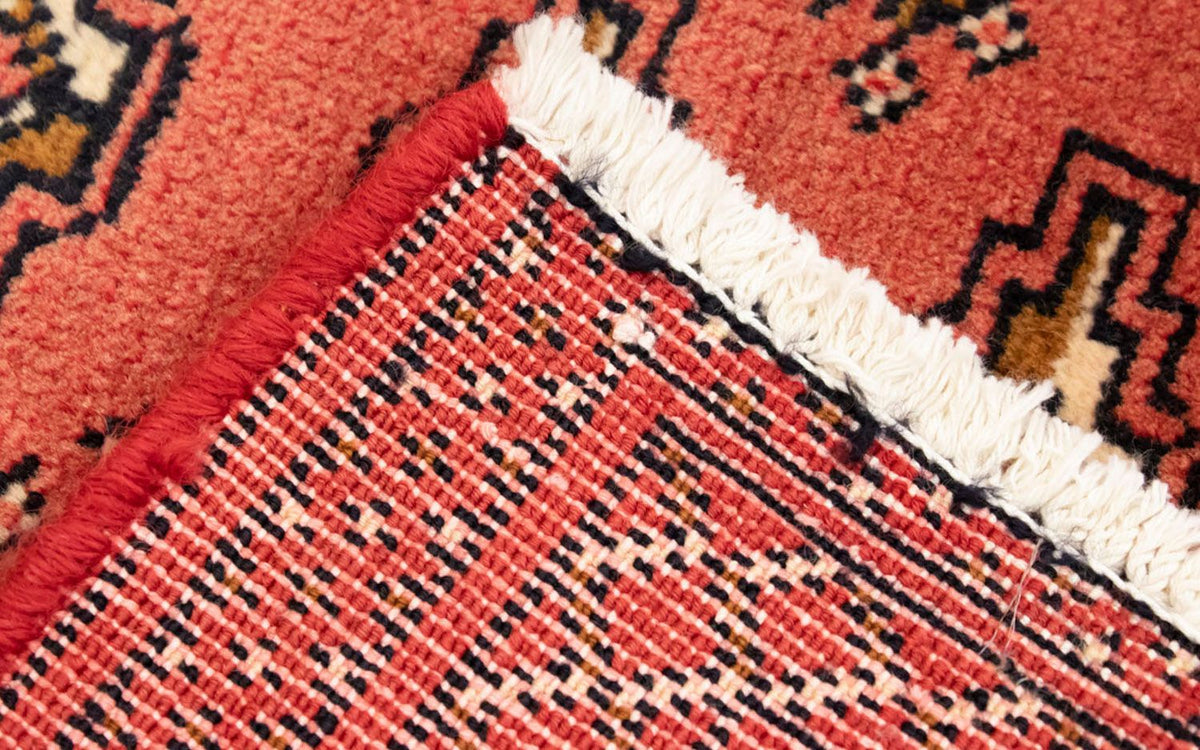 Runner Turkaman Rug - 100 x 50 cm - red