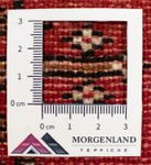 Runner Turkaman Rug - 100 x 50 cm - red