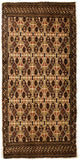 Turkaman Rug 100x50cm - Persian Rugs