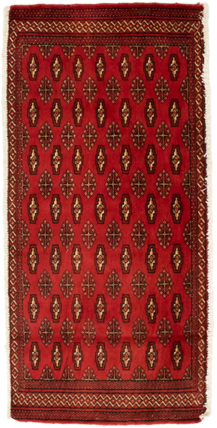 Turkaman Rug - 130 x 60 cm - red