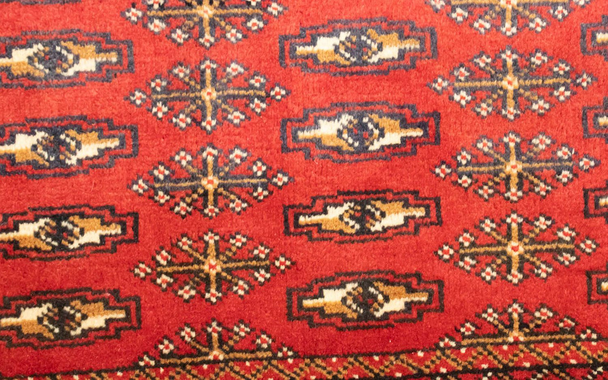 Turkaman Rug - 130 x 60 cm - red