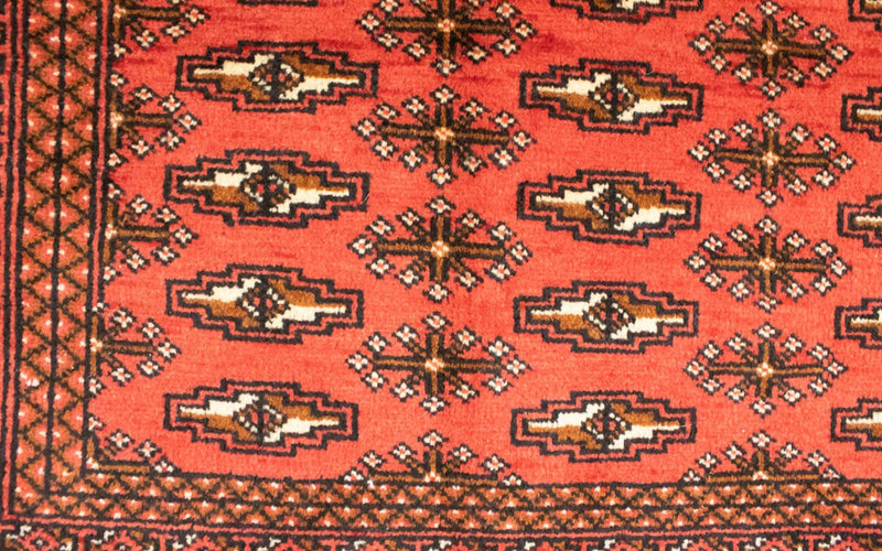 Turkaman Rug - 130 x 60 cm - red
