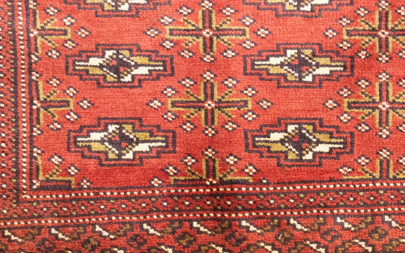 Turkaman Rug - 130 x 60 cm - rust