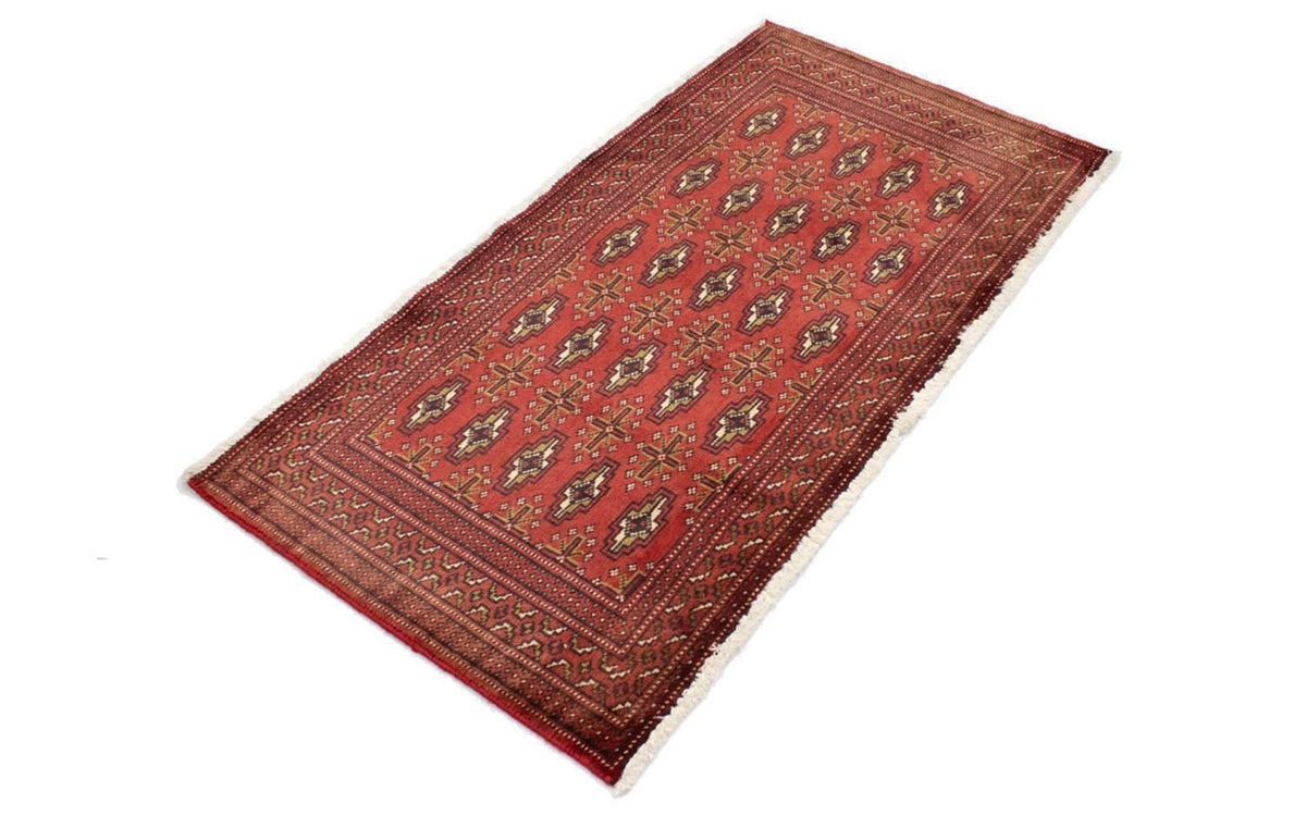 Turkaman Rug - 130 x 60 cm - rust