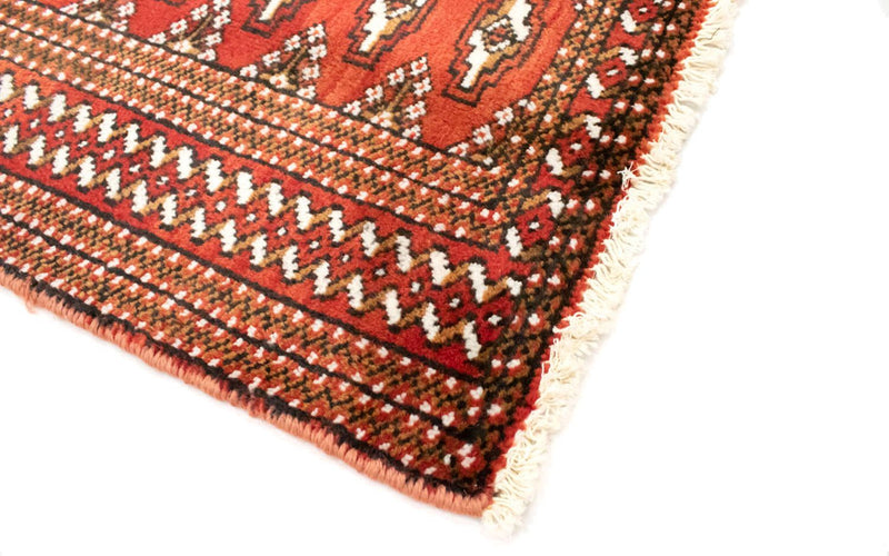Turkaman Rug - 130 x 60 cm - red