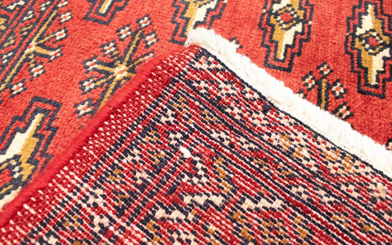 Turkaman Rug - 130 x 60 cm - red