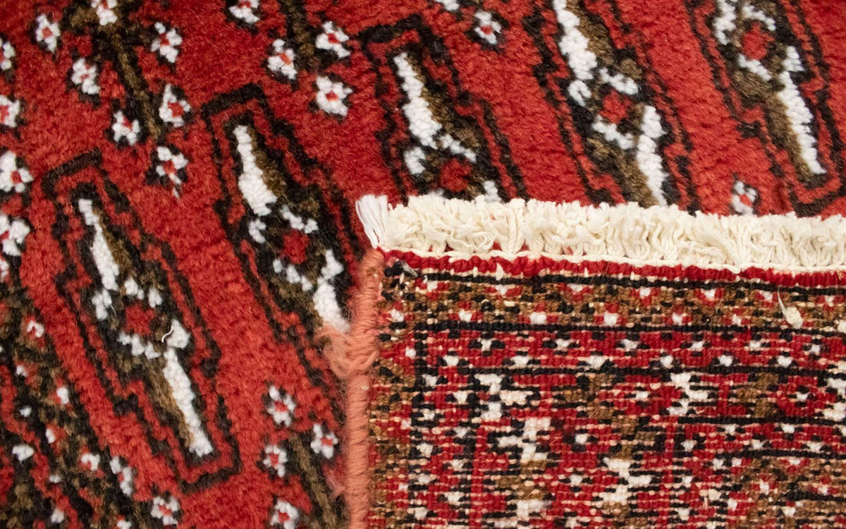 Turkaman Rug - 130 x 60 cm - red