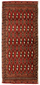 Turkaman Rug 130x60cm - Persian Rugs