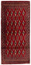 Turkaman Rug - 130 x 60 cm - red