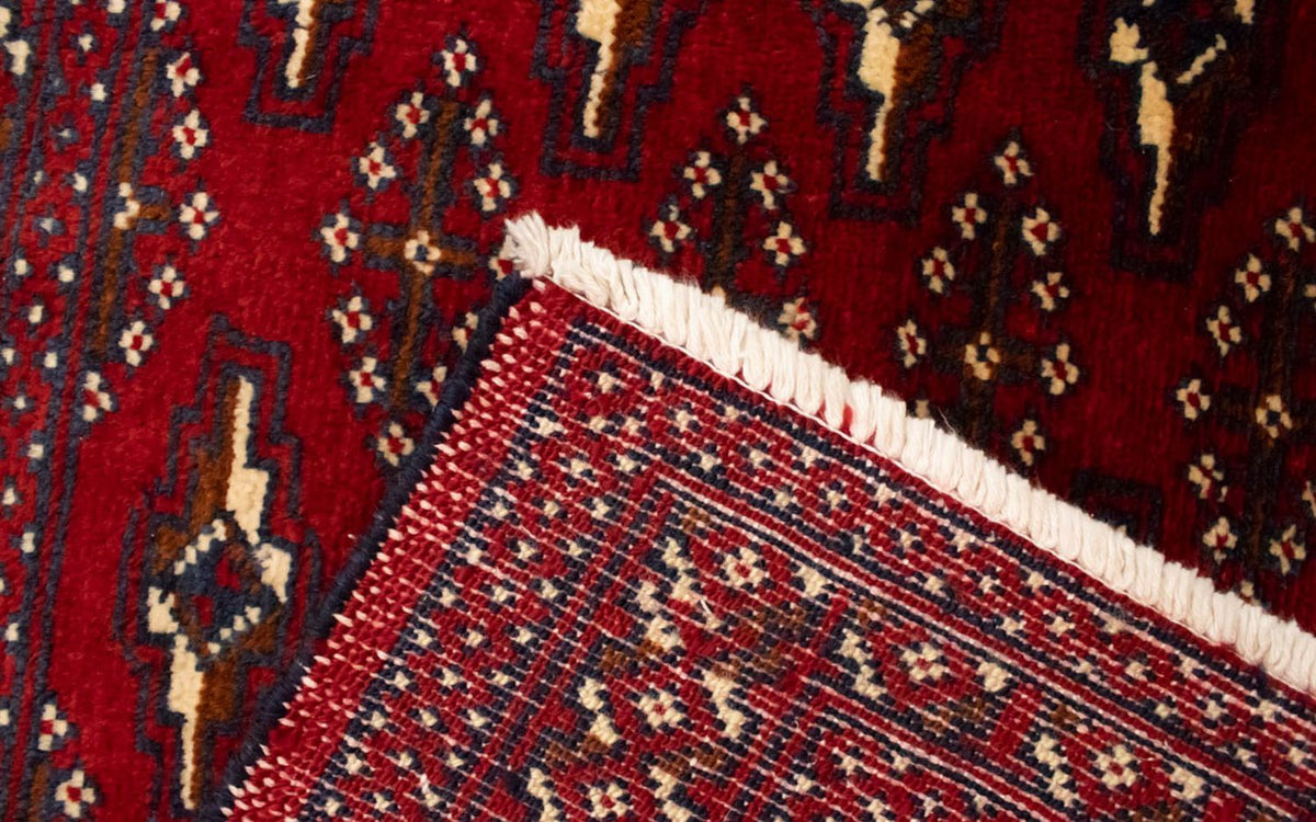 Turkaman Rug - 130 x 60 cm - red