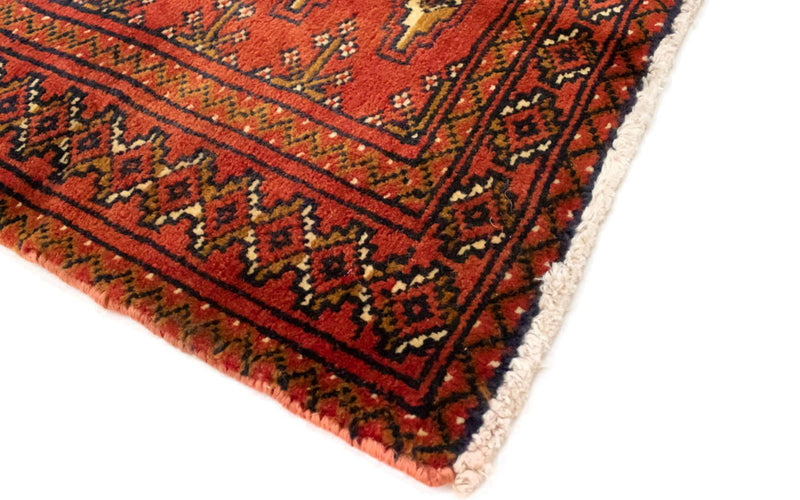 Turkaman Rug - 130 x 60 cm - rust