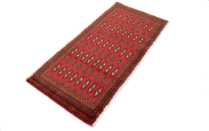 Turkaman Rug - 130 x 60 cm - red