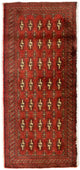 Turkaman Rug 130x60cm - Persian Rugs