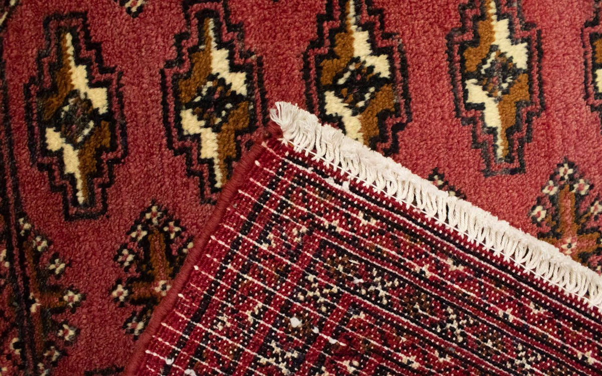 Turkaman Rug - 130 x 60 cm - light red