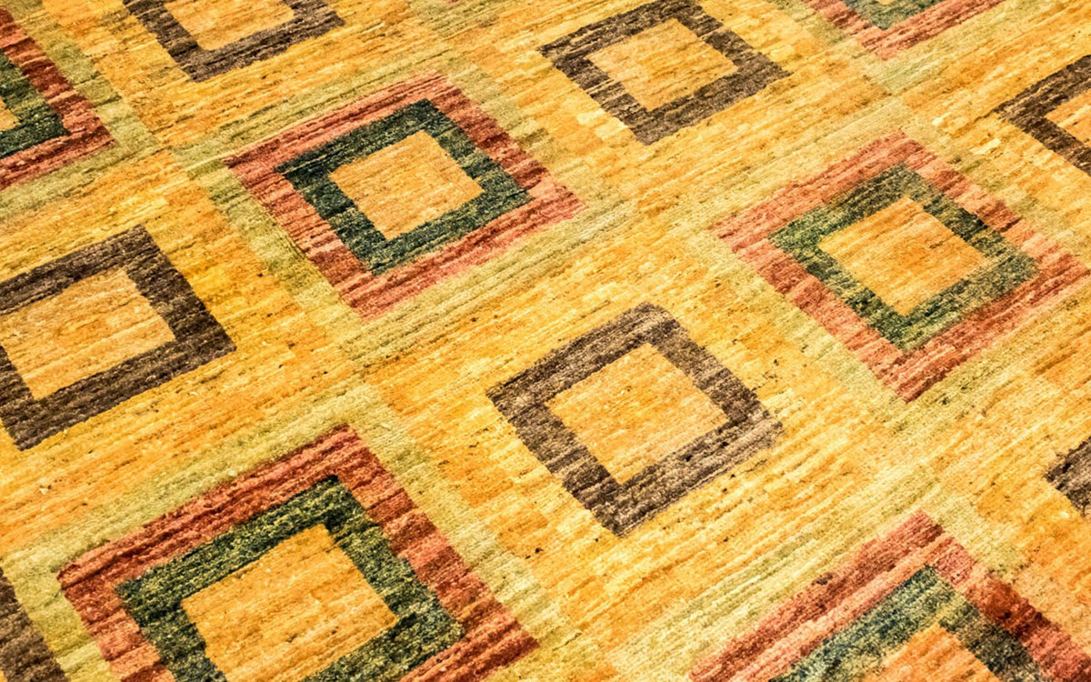 Ziegler Rug - Modern - 281 x 203 cm - yellow