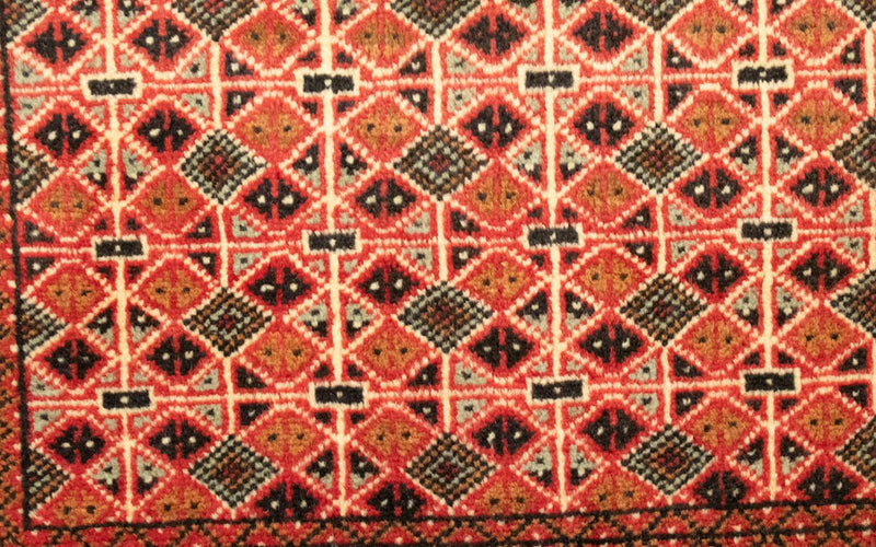 Turkaman Rug - 130 x 60 cm - light red