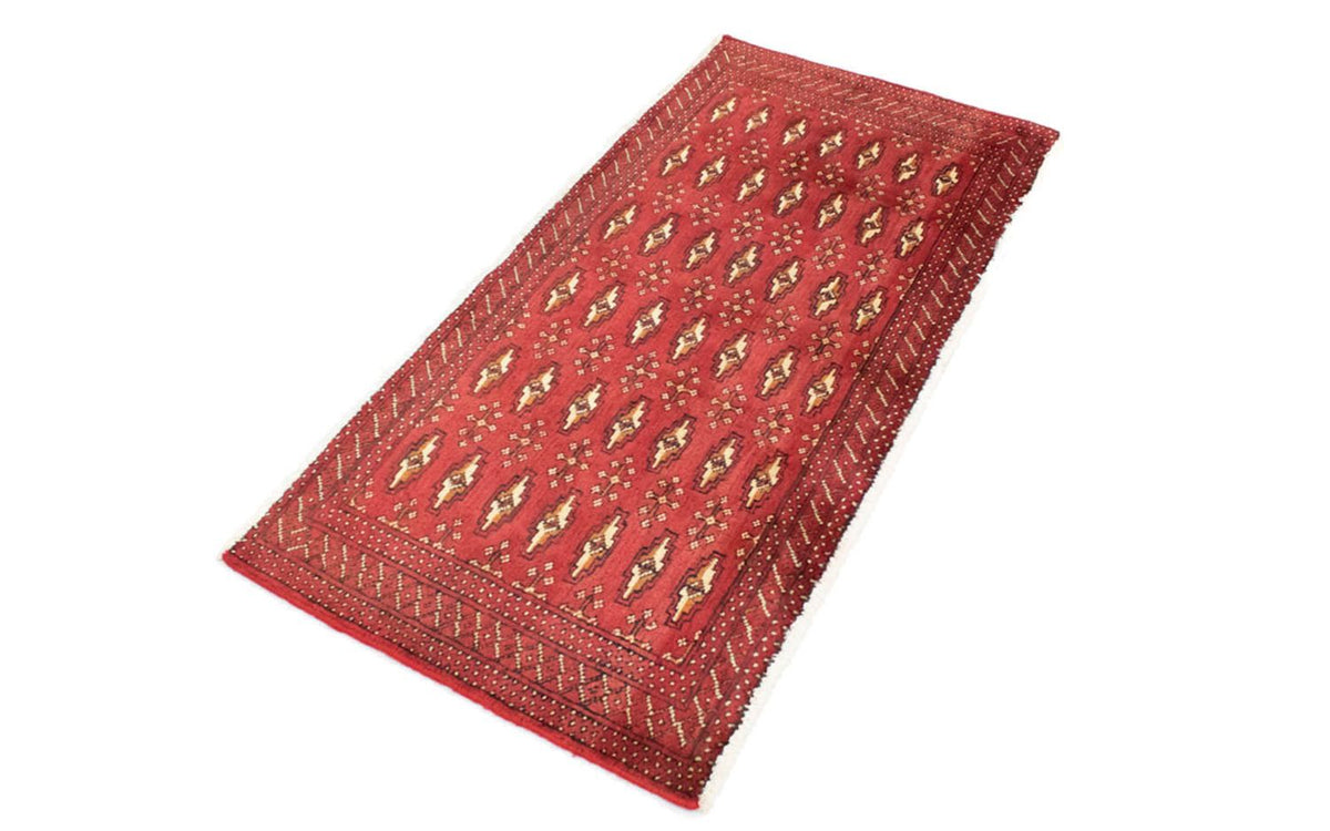 Turkaman Rug - 130 x 60 cm - red