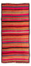 Runner Kelim Rug - Old - 325 x 160 cm - multicolored