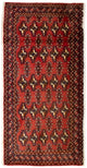 Turkaman Rug 130x60cm - Persian Rugs