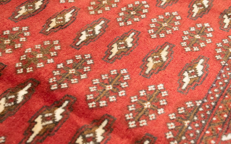 Turkaman Rug - 130 x 60 cm - rust