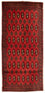 Turkaman Rug - 130 x 60 cm - red