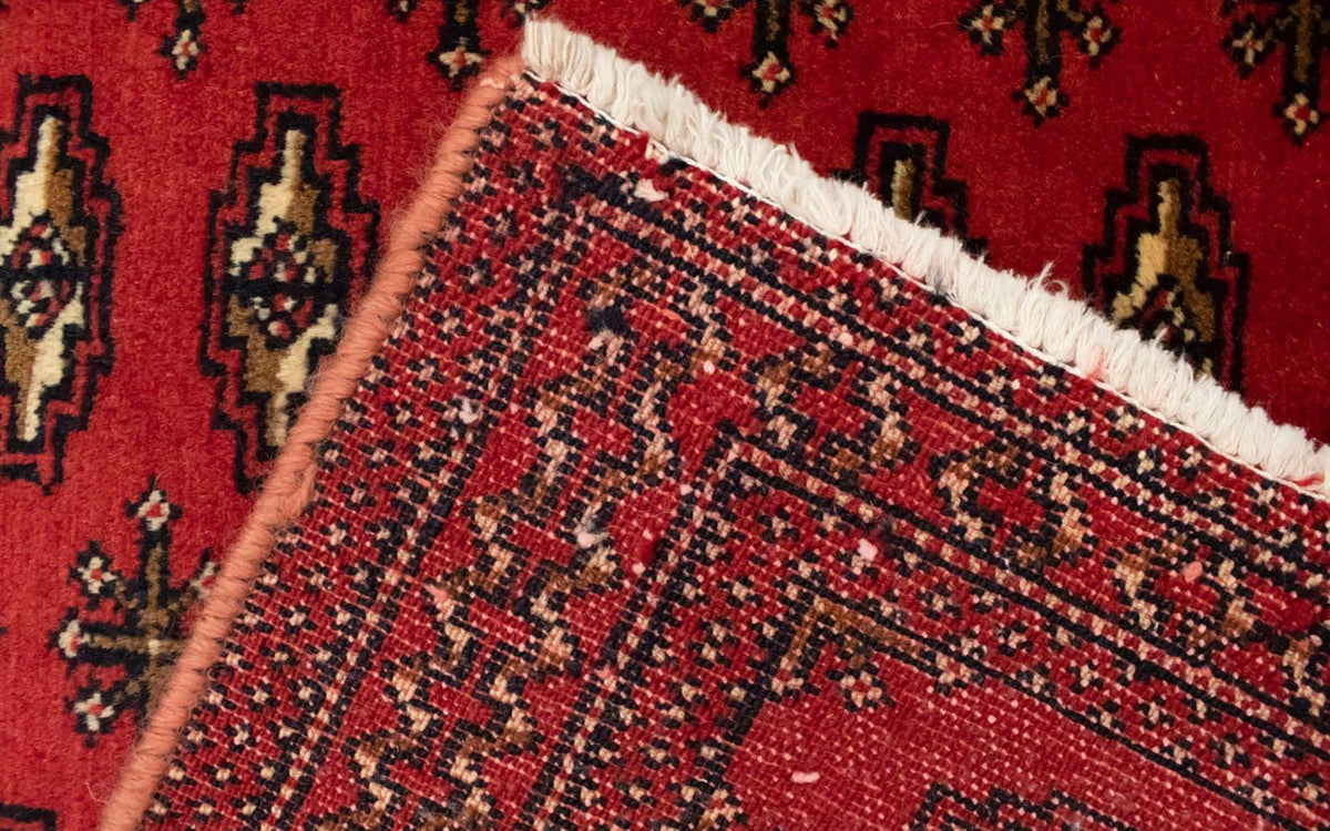 Turkaman Rug - 130 x 60 cm - red