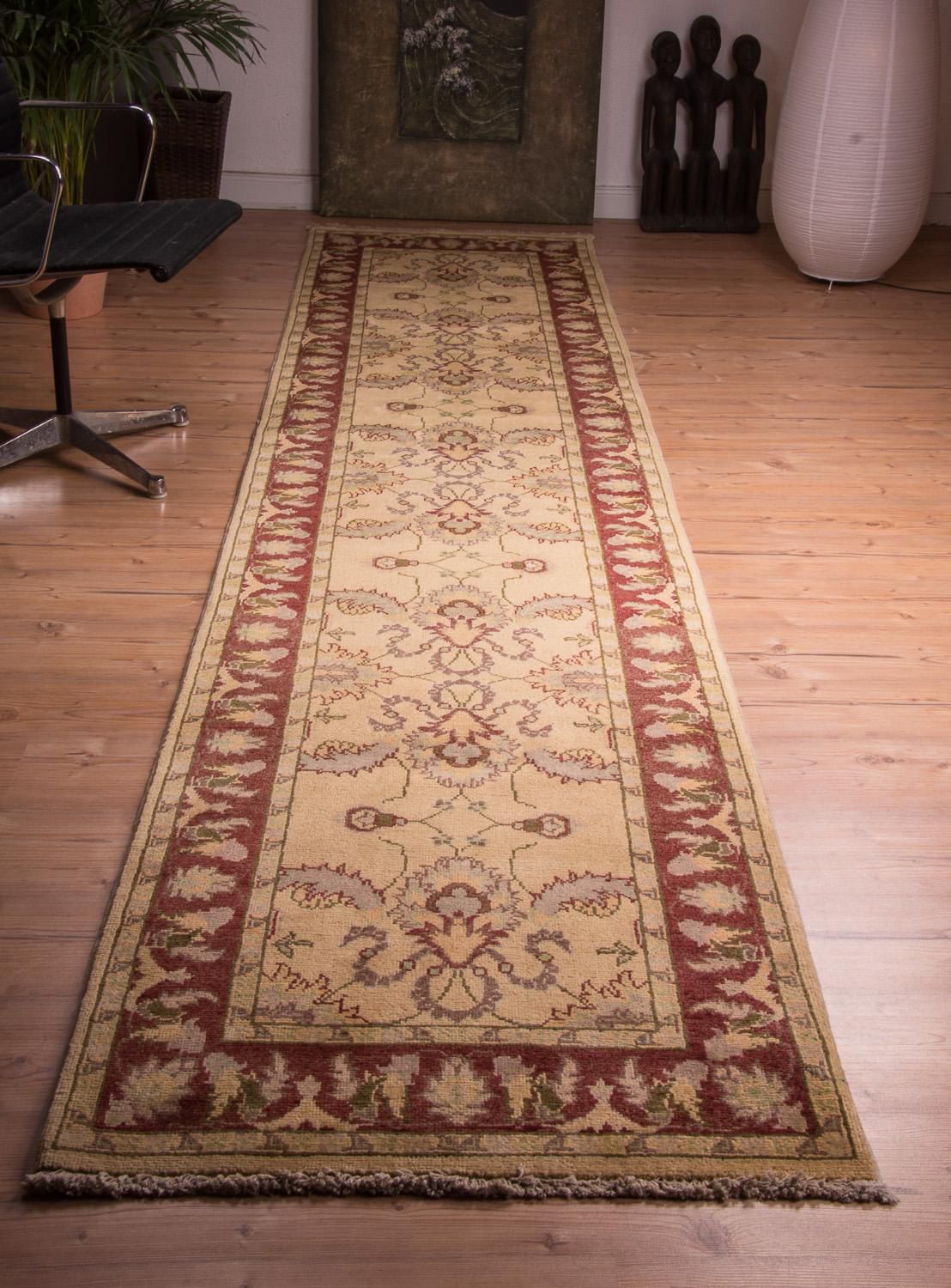 Runner Ziegler Rug - 388 x 84 cm - beige