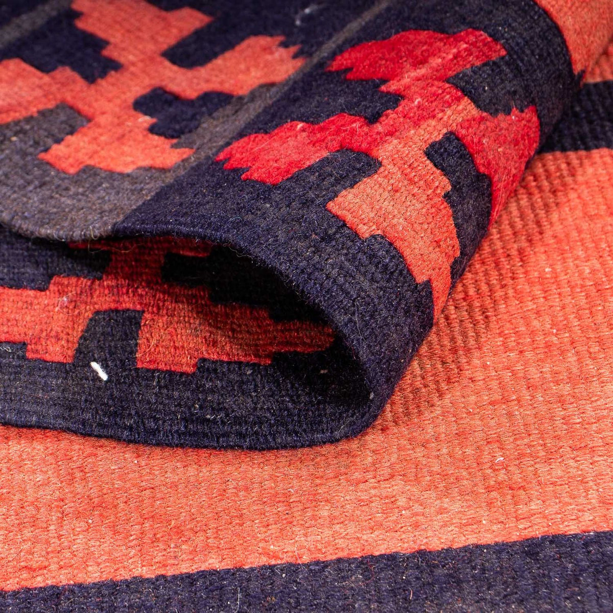 Runner Kelim Rug - Old - 335 x 155 cm - multicolored