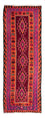 Runner Kelim Rug - Old - 390 x 141 cm - multicolored