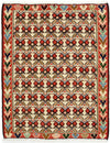 Kilim Fars Rug 105x143cm - Rectangle / Multicolored / 105 x 143 cm Rectangle