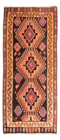 Runner Kelim Rug - Old - 320 x 150 cm - multicolored
