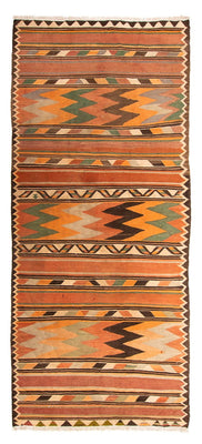 Runner Kelim Rug - Old - 340 x 160 cm - multicolored