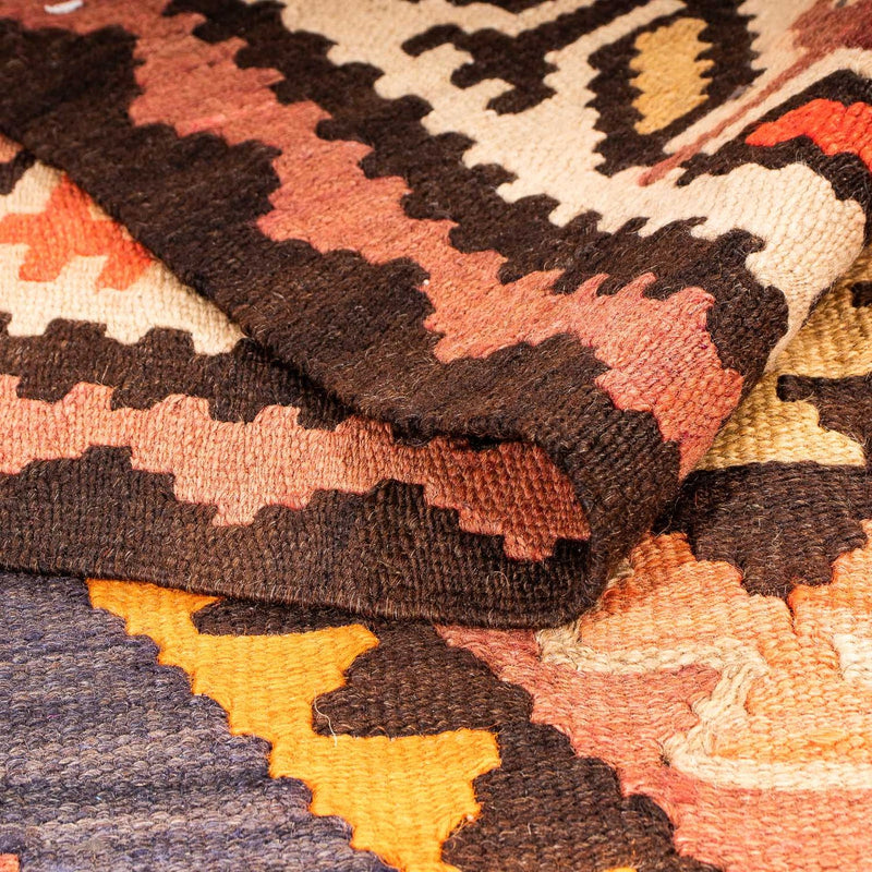 Runner Kelim Rug - Old - 275 x 140 cm - multicolored