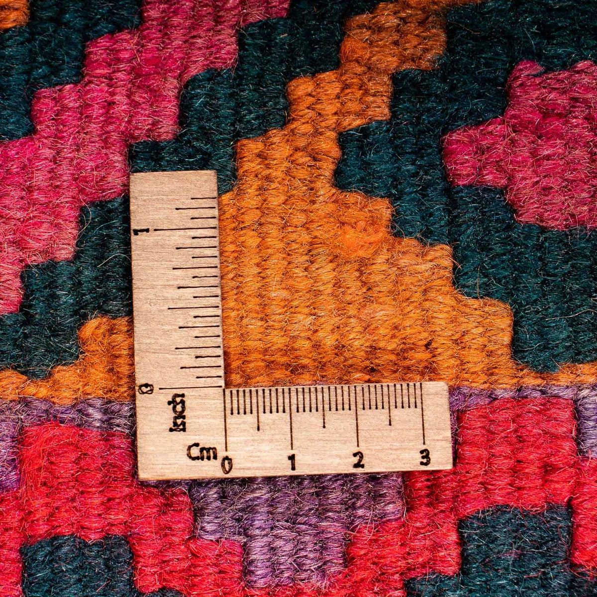 Runner Kelim Rug - Old - 335 x 150 cm - multicolored