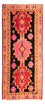 Runner Kelim Rug - Old - 330 x 150 cm - multicolored