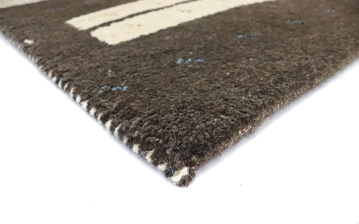 Runner Gabbeh Rug - Indus - 293 x 81 cm - multicolored