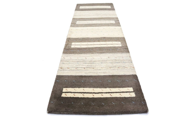 Runner Gabbeh Rug - Indus - 293 x 81 cm - multicolored
