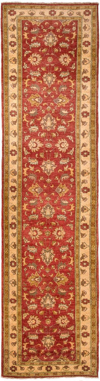 Runner Ziegler Rug - 377 x 86 cm - red