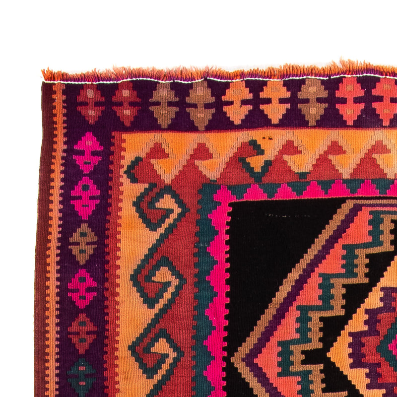 Runner Kelim Rug - Old - 310 x 160 cm - multicolored