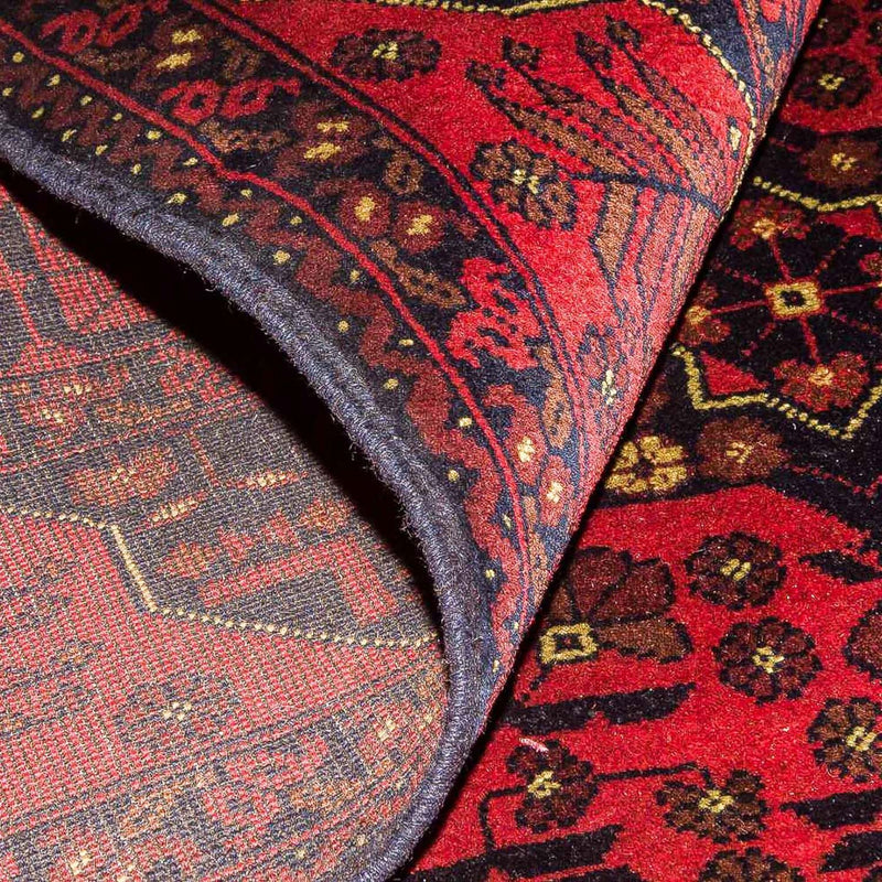 Afghan Rug - Kunduz - 196 x 124 cm - red