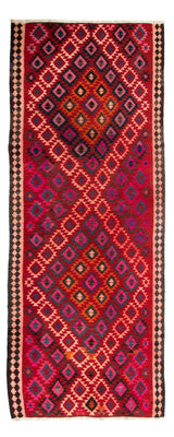 Runner Kelim Rug - Old - 350 x 150 cm - multicolored